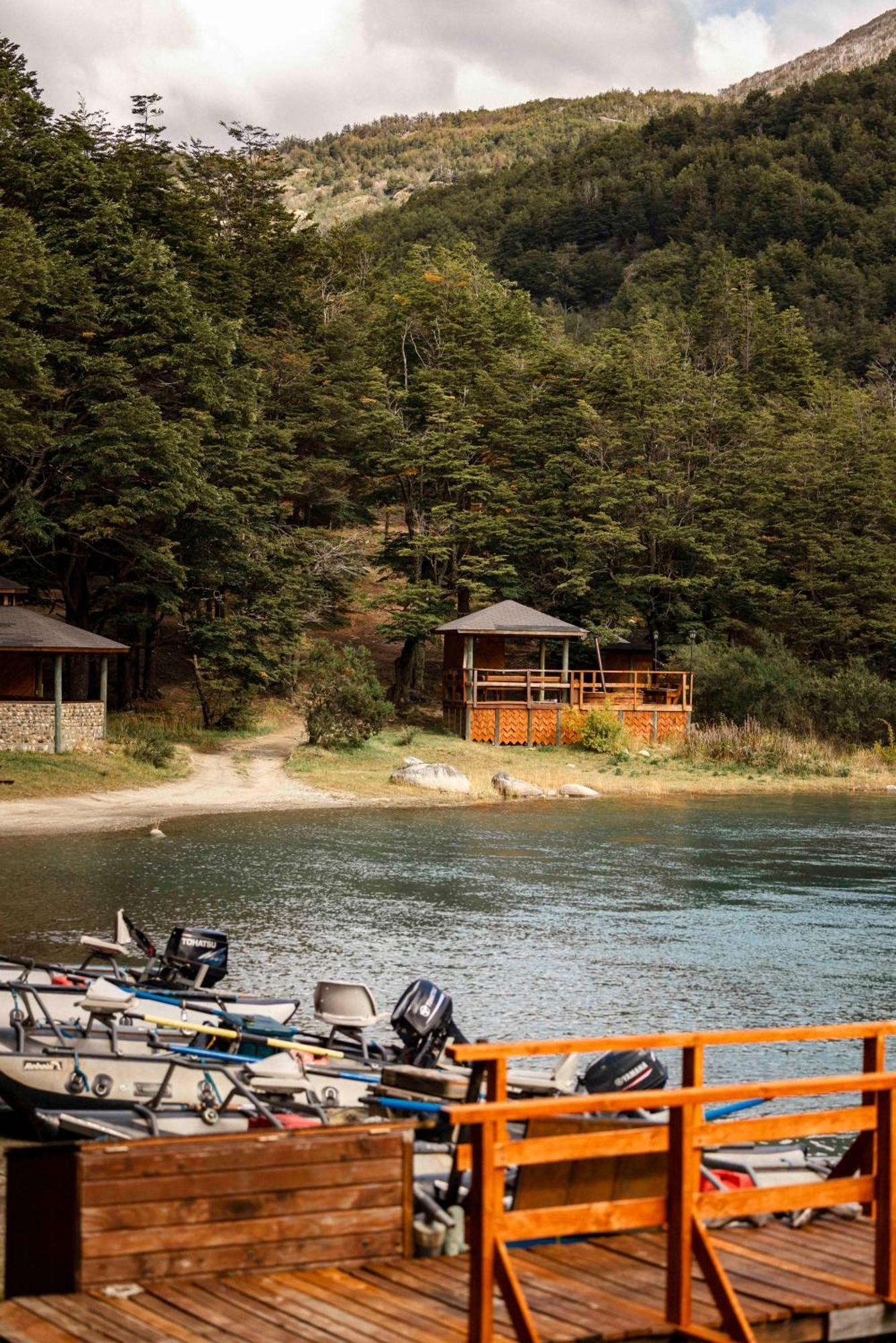 Green Baker Lodge Puerto Bertrand Dış mekan fotoğraf